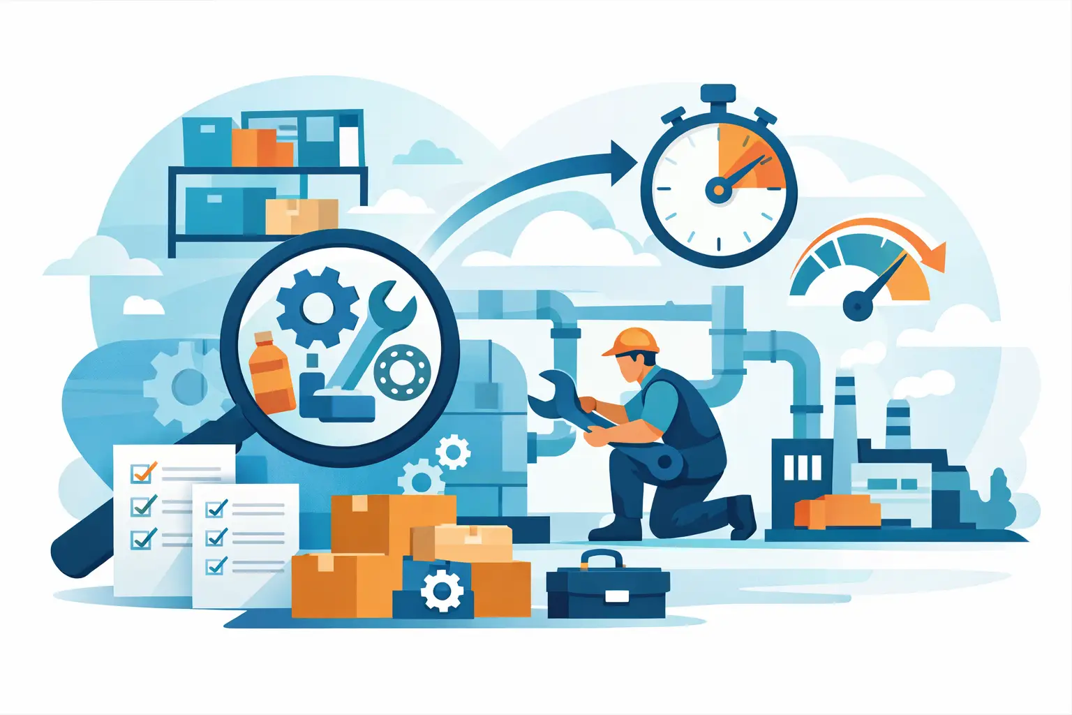 An MRO Sourcing Case for Faster Plant Repairs